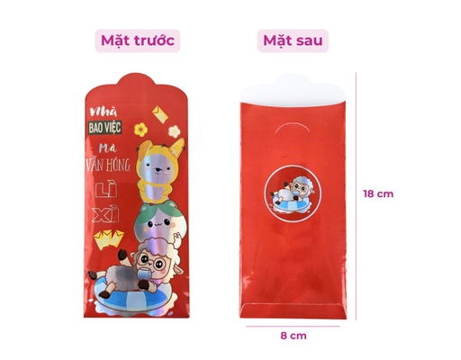 Xấp 5 Bao Lì Xì Halogram Vĩnh Tiến ảnh 4