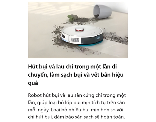 Robot Hút Bụi Lau Nhà XU2100/25 Philips ảnh 3