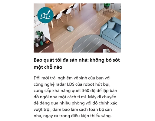 Robot Hút Bụi Lau Nhà XU2100/25 Philips ảnh 6