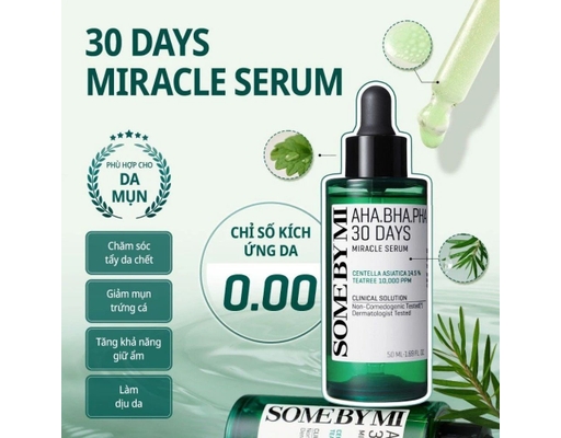 Tinh Chất AHA-BHA-PHA 30 Days Miracle Serum 50ml SOME BY MI ảnh 3