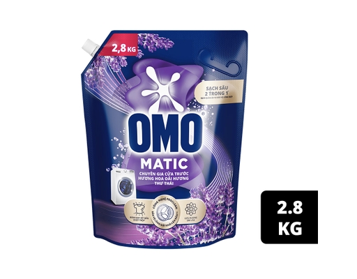 Nước Giặt Matic Cửa Trước Khử Mùi Hương Thư Thái 2.8kg OMO ảnh 0