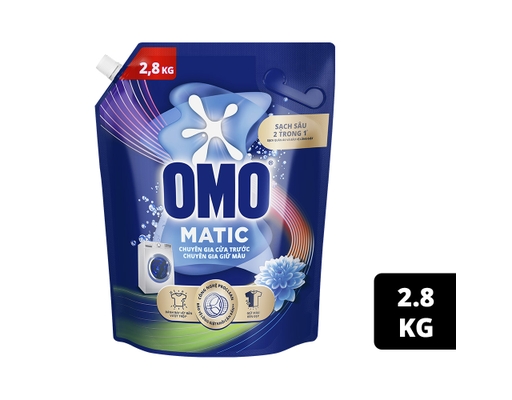 Nước Giặt Omo Matic Cửa Trước Giữ Màu 2.8kg