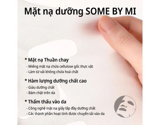 Mặt Nạ Dưỡng Da Làm Sáng Da Real Glutathione Brightening Care Mask 20g SOME BY MI ảnh 3