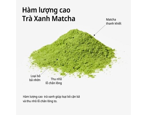 Mặt Nạ Dưỡng Da Se Lỗ Chân Lông Real Super Matcha Pore Care Mask 20g SOME BY MI ảnh 2