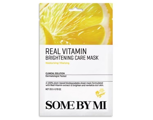Mặt Nạ Dưỡng Da Làm Sáng Da Real Vitamin Brightening Care Mask 20g SOME BY MI ảnh 0