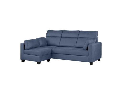 Sofa Góc Silvia PVC Màu Xám Chống Trầy Histyle ảnh 0