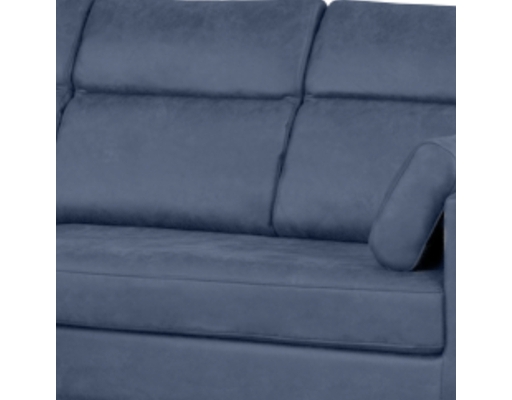 Sofa Góc Silvia PVC Màu Xám Chống Trầy Histyle ảnh 2