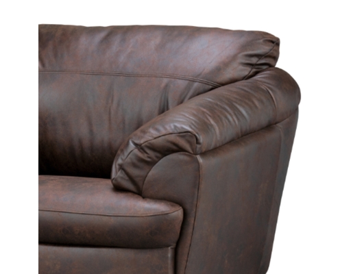 Sofa 1 Chỗ Ngồi Kiki PVC Màu Nâu Histyle ảnh 1