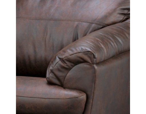 Sofa 1 Chỗ Ngồi Kiki PVC Màu Nâu Histyle ảnh 3