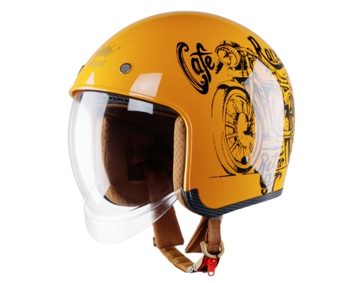 Mũ Bảo Hiểm 3/4 Đầu Kính Âm M139 TEM Royal ảnh 7