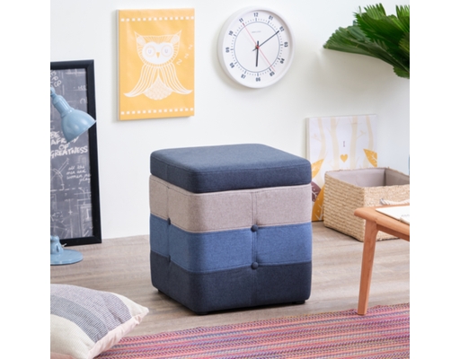 Hộp Đựng Đồ Rainbow 40cm Màu Xanh Dương Histyle ảnh 5