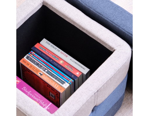 Hộp Đựng Đồ Rainbow 40cm Màu Xanh Dương Histyle ảnh 7