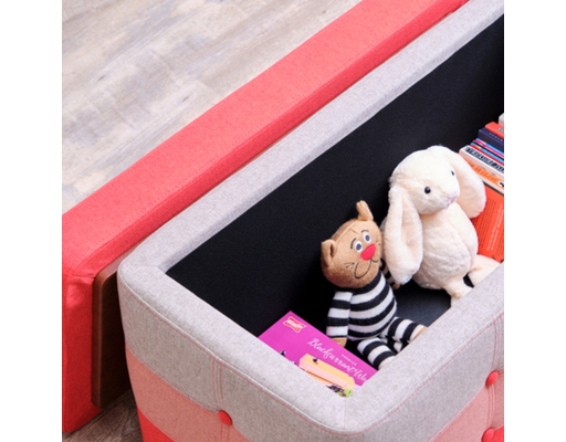 Hộp Đựng Đồ Rainbow 80cm Màu Cam Histyle ảnh 7