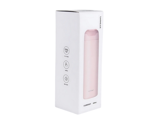 Bình Giữ Nhiệt LocknLock Dandy Onetouch LHC3281PIK 420ml Màu Hồng