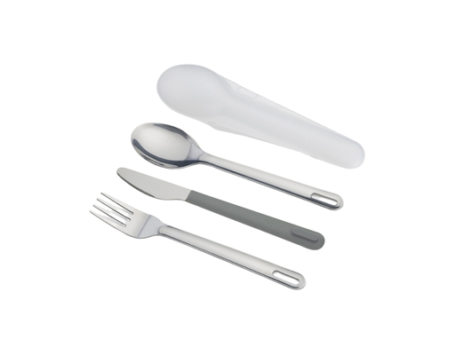 Bộ Dao Muỗng Nĩa Inox Kèm Hộp Đựng Nhỏ Gọn Duo Joseph Joseph ảnh 0