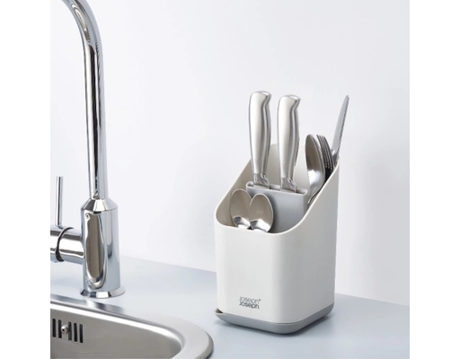 Hộp Đựng Dao Muỗng Nĩa Tự Khô Duo Màu Xám Joseph Joseph ảnh 4