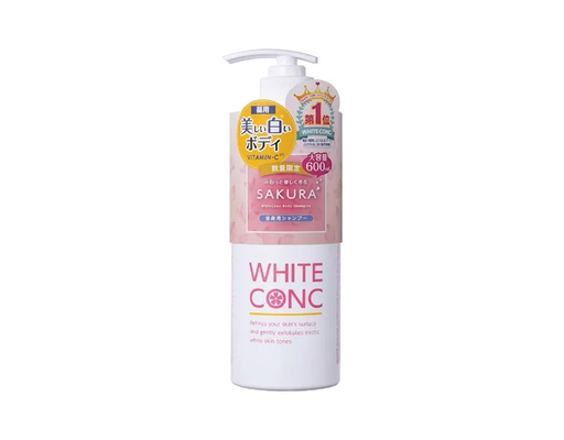 Sữa Tắm Trắng Da Hương Hoa Anh Đào Body Shampoo CII Sakura 600ml White ConC ảnh 0