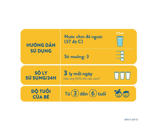 Sữa Bột Grow Gold 3+ Cho Bé Từ 3-6 Tuổi 850g Abbott ảnh 5