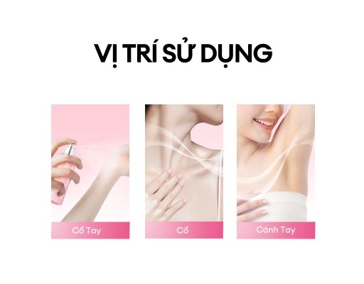 Xịt Thơm Toàn Thân Rose Crush Shimmer Fragrance Mist 100ml COLORKEY ảnh 5