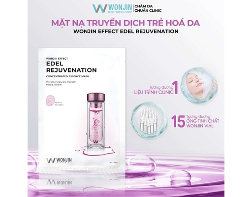 Mặt Nạ Dưỡng Da Ẩm Mịn Effect Edel Rejuvenation 30g WonJin ảnh 2