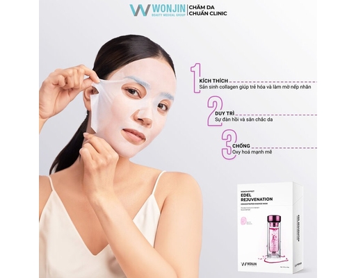 Mặt Nạ Dưỡng Da Ẩm Mịn Effect Edel Rejuvenation 30g WonJin ảnh 3