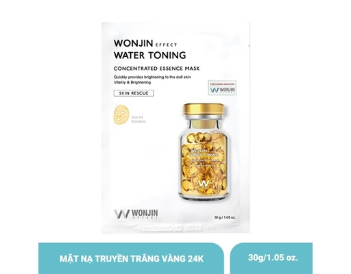 Mặt Nạ Dưỡng Da Sáng Mịn Effect Water Toning 30g WonJin ảnh 1