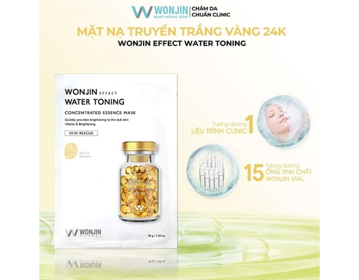 Mặt Nạ Dưỡng Da Sáng Mịn Effect Water Toning 30g WonJin ảnh 2