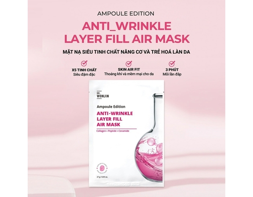 Mặt Nạ Ngăn Ngừa Nếp Nhăn Ampoule Edition Anti-Wrinkle 30ml WonJin ảnh 1
