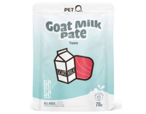 Pate Sữa Dê Cho Mèo Vị Cá Ngừ 70g PetQ ảnh 0