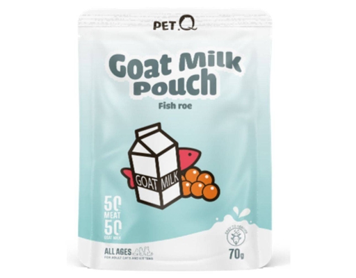 Pate Sữa Dê Cho Mèo Vị Trứng Cá 70g PetQ ảnh 0