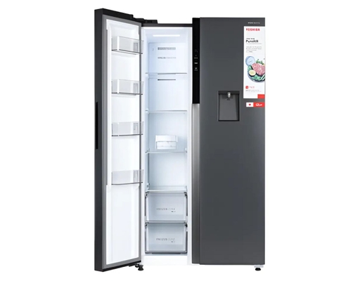 [Đặt Trước] Tủ Lạnh Inverter Side By Side GR-RS775WI-PMV(06)-MG 596L Toshiba ảnh 9