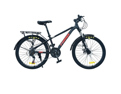 Xe Đạp Địa Hình 24 Inch KM24 Màu Đen-Đỏ Fornix ảnh 0