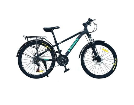 Xe Đạp Địa Hình 24 Inch KM24 Màu Đen-Xanh Lá Fornix ảnh 0