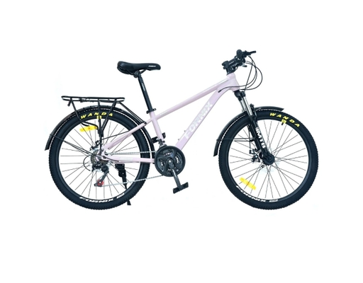 Xe Đạp Địa Hình 24 Inch KM24 Màu Hồng-Bạc Fornix ảnh 0