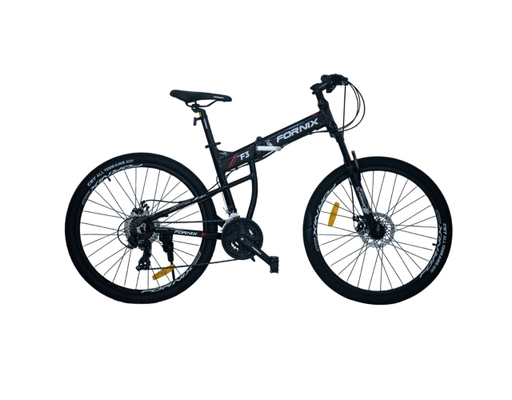 Xe Đạp Gấp 26 Inch F3 Màu Đen-Trắng Fornix ảnh 0