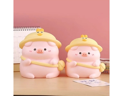 Heo Đất Nhựa Đội Mũ Size 15x19cm Sportslink ảnh 4
