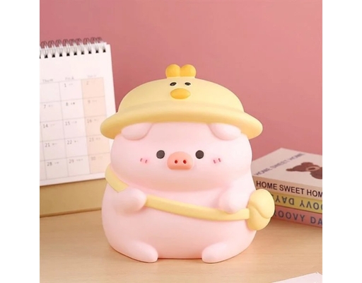 Heo Đất Nhựa Đội Mũ Size 15x19cm Sportslink ảnh 5