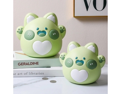 Heo Đất Nhựa Hình Mèo Love Size 18x20cm Sportslink ảnh 3