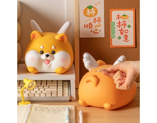 Heo Đất Nhựa Hình Cún Bay Size 19.5x17cm Sportslink ảnh 1