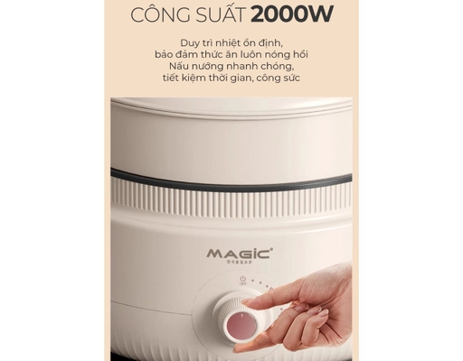Nồi Lẩu Hấp Đa Năng A-091 Magic ảnh 2