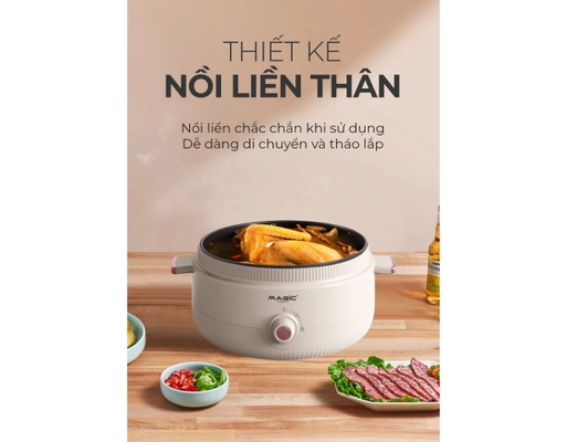 Nồi Lẩu Hấp Đa Năng A-091 Magic ảnh 3