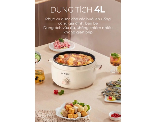 Nồi Lẩu Hấp Đa Năng A-091 Magic ảnh 4
