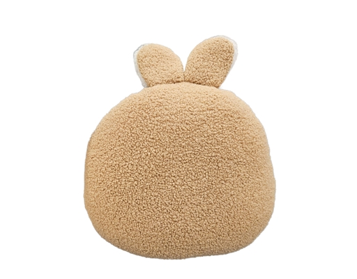 Gối Tựa Vải Xù Hình Thỏ 38cm Màu Nâu Tân Quang Lập ảnh 1