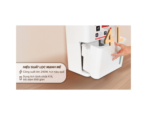 [Đặt Trước] Máy Tạo I-on Và Hút Ẩm DW-D12A-W Sharp ảnh 8