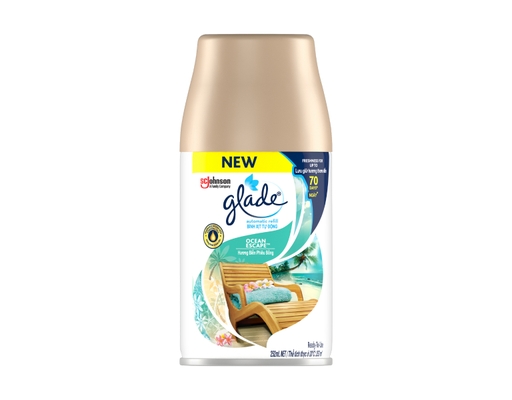Lõi Chai Xịt Tự Động Hương Biển Phiêu Bồng 175g Glade ảnh 0