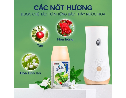 Lõi Chai Xịt Tự Động Hương Sớm Mai 175g Glade ảnh 3