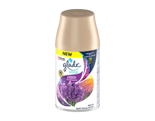 Lõi Chai Xịt Tự Động Hương Lavender & Vani 175g Glade ảnh 1