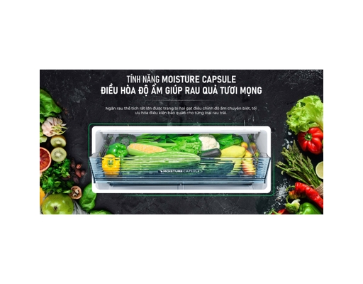 [Đặt Trước] Tủ Lạnh Inverter 520L SJ-FXP600VG-MR-BK Sharp ảnh 8