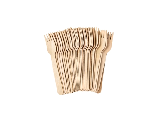 Lốc 30 Nĩa Gỗ Dùng 1 Lần 16cm Spriing ảnh 0