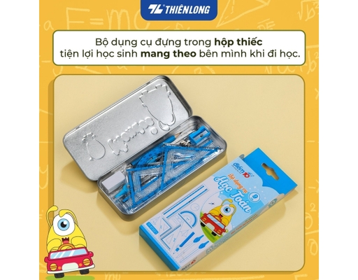 Bộ Dụng Cụ Học Toán TP-BTS021 Thiên Long ảnh 3